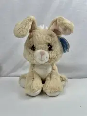 PRECIOUS MOMENTS Floppy Bunny 9" plush NWT - Tan Aurora soft