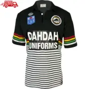Penrith Panthers Replica 1991 Retro Home Jersey - Free Postage