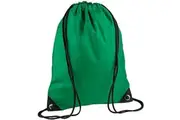 Bagbase Premium Gymsac Water Resistant Bag (11 Litres) (Kelly Green) (One Size)