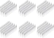Binxind 300 Pcs Disposable Perfume Atomizer, Clear Plastic Bottle Portable Fragrance Bottle - 3Ml