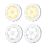Led Motion Sensor Night Light Indoor Outdoor Battery Operated Stairs Hallway