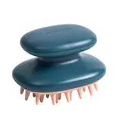 2Pcs Silicone Head Body Scalp Massage Brush Comb Shampoo Hair Washing Comb Shower Brush Bath Spa Slimming Massage Brush Two colors