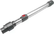 Telescopic Rod Extension Tube，Compatible for Dyson，V7 V8 V10 V11 V15 Handheld Vacuum Cleaner Extension Tool Accessories Spare Parts(Silver)