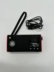 AVANTREE SP850 RECHARGABLE PORTABLE FM RADIO WITH BLUETOOTH SPEAKER AND SD CARD