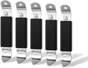 KTOJOY 5 Pack Magnetic Bottle Openers Stainless Steel Flat Bottle Opener Soli...