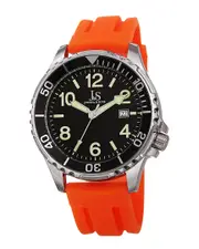 Joshua & Sons Men's Silicone Watch