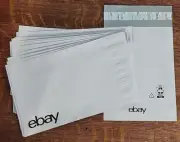 25 Ebay Branded Poly Mailers 6.25" x 8.5" No Padding
