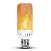 Led Flame Effect Fire 3 Modes Warm White Light Bulbs