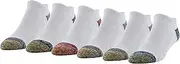 [Gold Toe] Men's Fit Tec Cushion No Show Socks, 6-Pairs