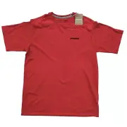 New Patagonia Men's P-6 Logo Responsibili-Tee Size Medium in Touring Red