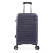 Brookstone 21” Expandable Carry-On Hardside Spinner Suitcase Luggage NWT