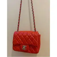 在飛比找Yahoo!奇摩拍賣優惠-【二手】* Chanel mini coco 17cm 荔枝