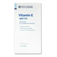 在飛比找樂天市場購物網優惠-VITA-VIGOR 維格 維生素E軟膠囊 90粒 維生素 