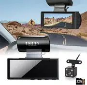 ENESY Car Dash Cam, Front and Rear 1080P HD Car Camera, Dash Cam Front and Rear