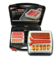 E MARK 2 WiFi LED LAMPS WIRELESS 4 FUNCT LIGHTS 7 PIN MAGNETIC MOUNT TOW TRAILER