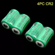 4PC UltraFire CR2 800mAh 3.0V Li-ion Rechargeable Battery Batteries BRAND NEW US