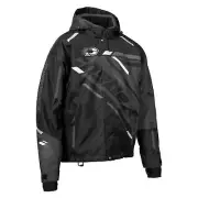 Castle X React "Floater" Snowmobile Jacket -Black/Charcoal