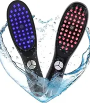 Electric Scalp Massage Comb - LED Light Head Massager with 46 Soft Massage Heads & Spray Fuction, Can Use with Essential Oils for All Hair Types