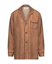 Tie print shirt IT46 Brown