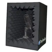 Portable Vocal Booth, Large Foldable Microphone Isolation Shield, Small Size