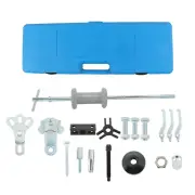 Slide Hammer Dent Puller Tool Kit Wrench Adapter Axle Bearing Hub Auto Kits 17Pc