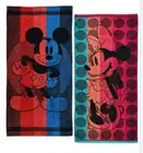 Disney's Mickey and Minnie Mouse Oversized Beach Towels New Lot of 2