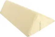 KICHOUSE Elderly Bedsore Mat 1pc Bed Cushion Turning Pad Triangle Side Pad Support Back Neck Shoulders Comfort for Home Office Travel Yellow