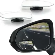 LivTee Blind Spot Car Mirror, HD Glass Frameless Convex Side Frameless-New