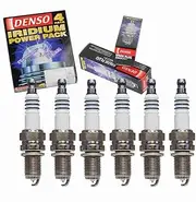 6 pc DENSO Iridium Power Spark Plugs compatible with Porsche Cayenne 3.2L V6 2004-2006
