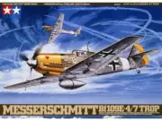 Tamiya 61063 Messerschmitt Bf109E-4/7 Tropical 1/48 Scale Plastic Model Kit