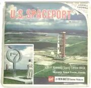 U.S. SPACEPORT KENNEDY SPACE CENTR NASA FLORIDA 3d View-Master 3 Reel Packet NEW