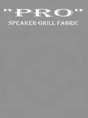 PRO Speaker Grille CLOTH Fabric Stereo Repair Restoration Gray Grey 66 x 36 inch