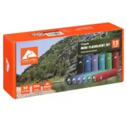 Ozark Trail Mini LED Flashlight Set of 12 (36 Batteries Included!)
