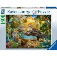 在飛比找momo購物網優惠-【Ravensburger】維寶拼圖 叢林裡的花豹 1500