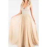 Sherri Hill 52450 Beaded Aline Maxi Gown