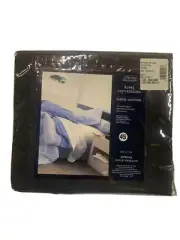 JCPenney Home expressions bedding coordinate Valance black (84”x15”)