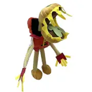 Cartoon Boxy Boo Toy Scary Game Peripheral Dolls Red Robot Filled Plush Dolls Holiday Gift Collection Dolls Crimson