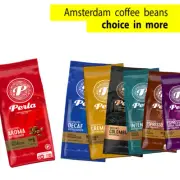 4kg Perla Amsterdam coffee beans, Aroma red, Decaf, Espresso like Douwe Egberts