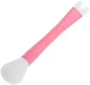 [Beavorty] Nose Shadow Makeup Brush Liquid Foundation Liquid Blush Brush Makeup Concealer Under Eye Concealer Eye Cream Tool Countour Brush Angled Makeup Brush Hourglass Brush Plastic Pink