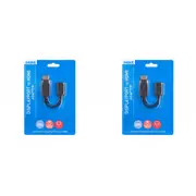 2x Connect Cable Male DisplayPort to Female HDMI Adapter Cable Video Cord Black
