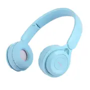 Wireless Headphones Wireless Earbuds Y08 Wireless Headphones With Microphone Foldable Headset Bluetooth-compatible Headphone -Blue