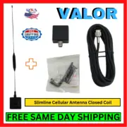 Valor Cellular Antenna Long Range 824-896 MHZ. Cable + Connectors Closed Coil