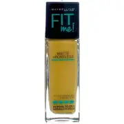 2 Pack Maybelline Fit Me Matte + Poreless Foundation, Natural Beige 220, 1 fl oz