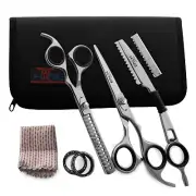 Professional Barber Salon Hairdressing Scissors Silver 6" Set JAPANESE Steel