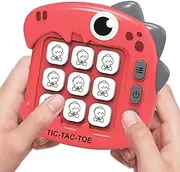 Buhygn Brain Teasers for Kids, 5 Modes Travel Board Puzzle Games Console, Portable Electronic Travel Toys for Family Bonding and Kids Car Ride
