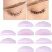 Eyelash Holder Pads - 5 Pairs Under Eye Lash Lift Pad - Reusable Under Eye Lash Lift Pad, Reusable Lash Lift Supplies Skin-Friendly