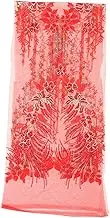 Lace Iron Patches for DIY Fashion Elegant Embroidered Mesh Applique for Wedding and Evening Gowns Romantic Sequin Lace Decoration Versatile Crafting Supplies