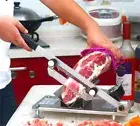 Manual Frozen Meat Slicer ST-200B Beef Slicing Machine Brand New Stainless St ga