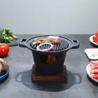 BBQ Accessories Household Mini BBQ Grill Charcoal Grill Roaster Barbecue Stove