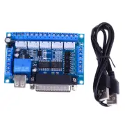 MACH3 CNC 5 axis interface breakout board for stepper motor driver CNC mi_ro